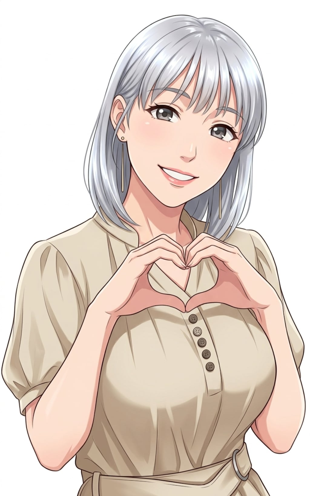 銀髪