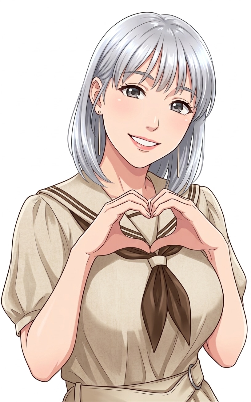 銀髪