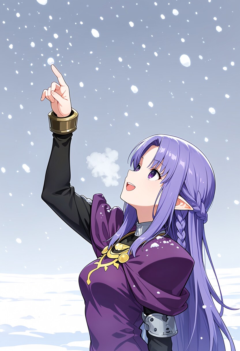 初雪の魔法