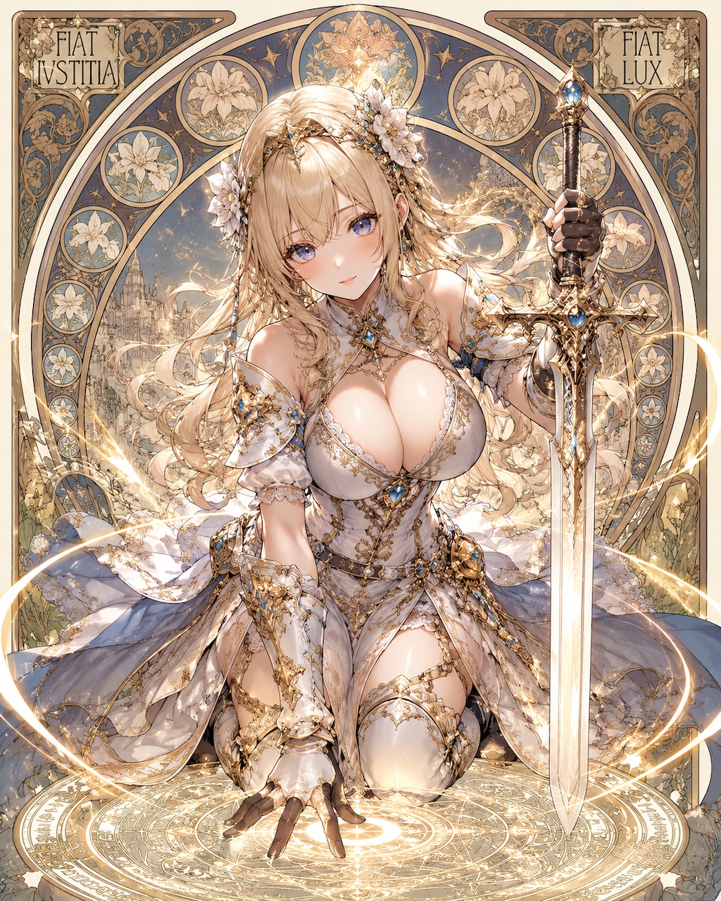 神聖障壁展開！
