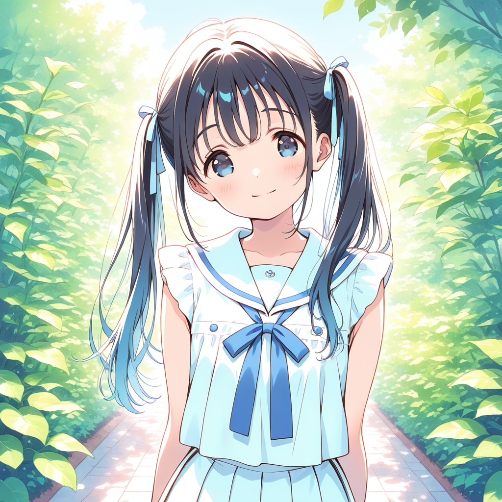 新緑の少女
