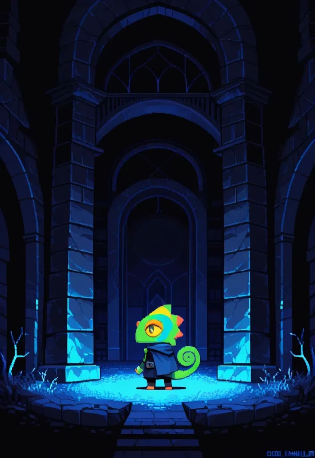 ピクセルスタイルゲーム風