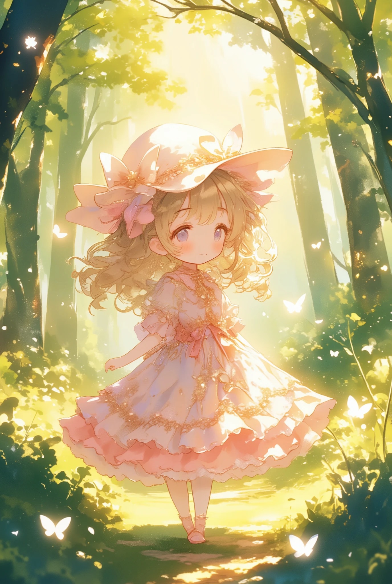 お散歩フリフリちゃん | の人気AIイラスト・グラビア