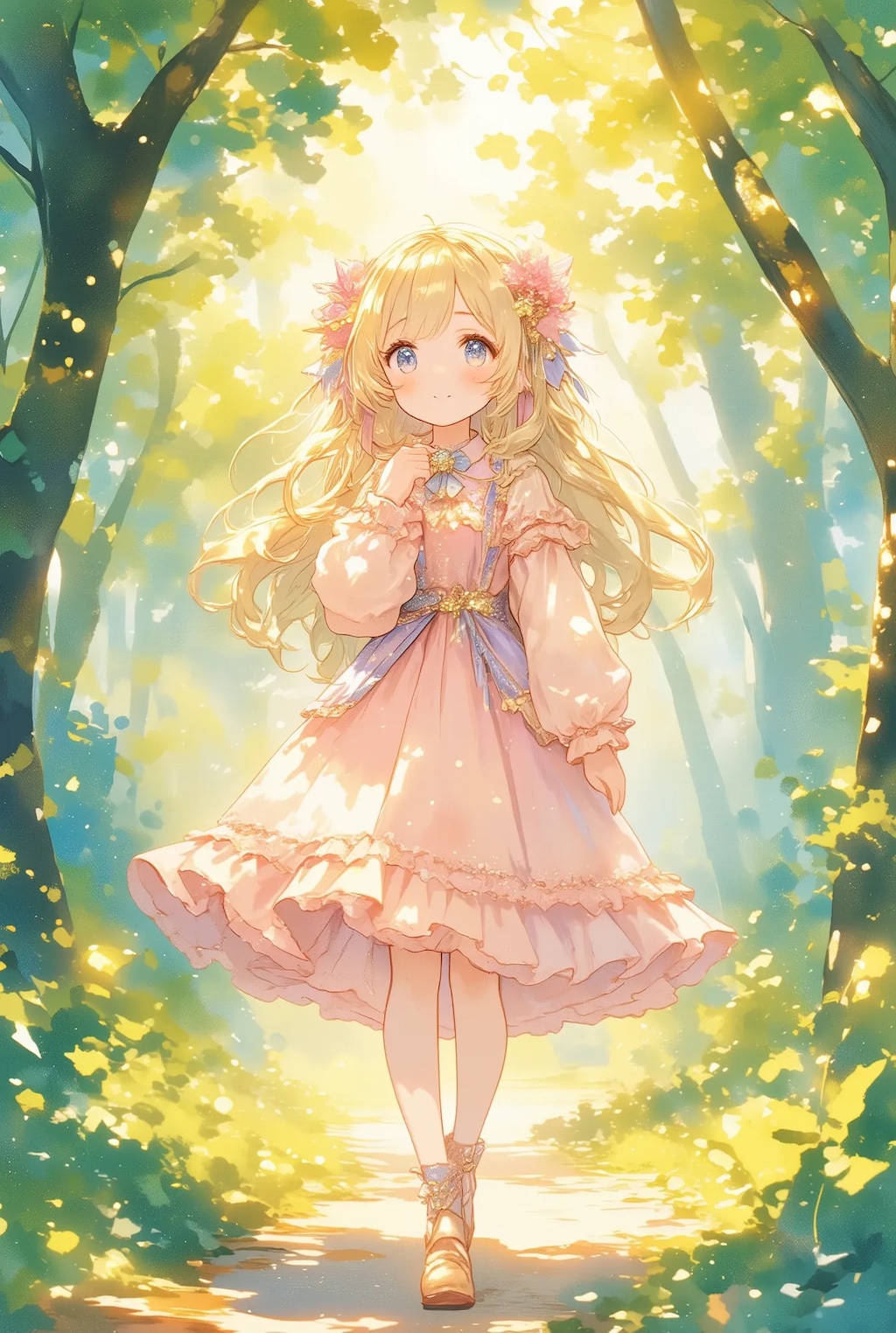お散歩フリフリちゃん