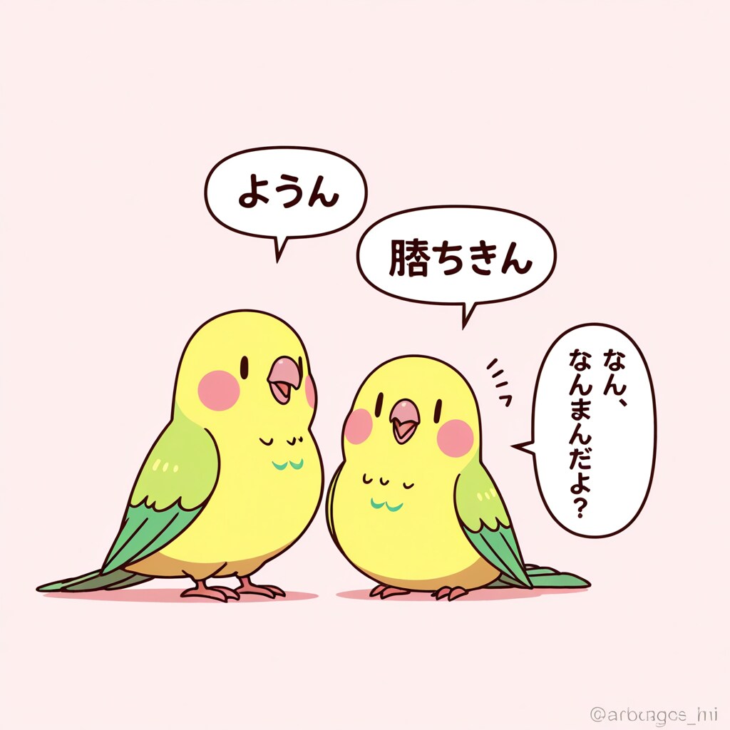 気まぐれインコ