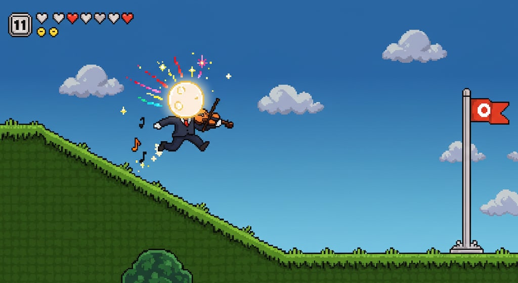 某アクションゲーム風に🌕迫る！