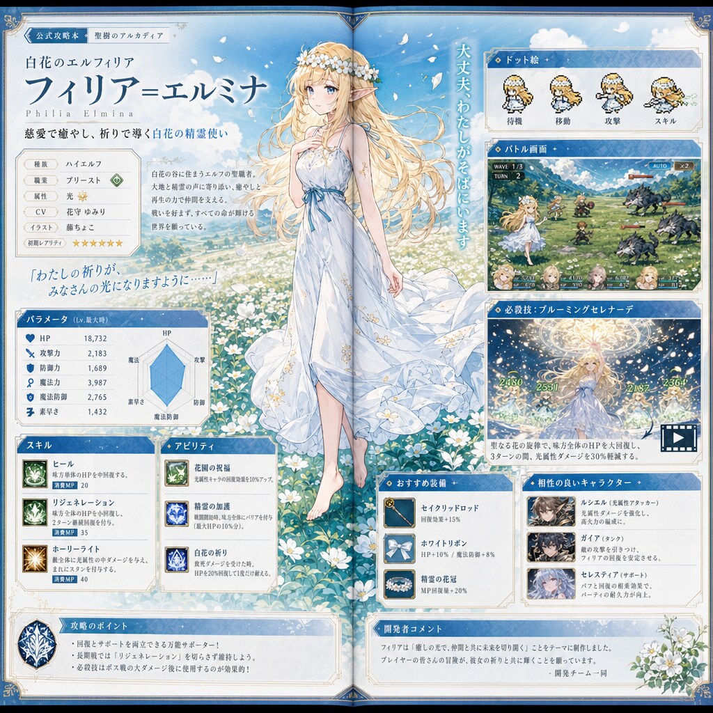 架空ゲームの攻略本