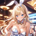 鉄火場にバニー 2枚目