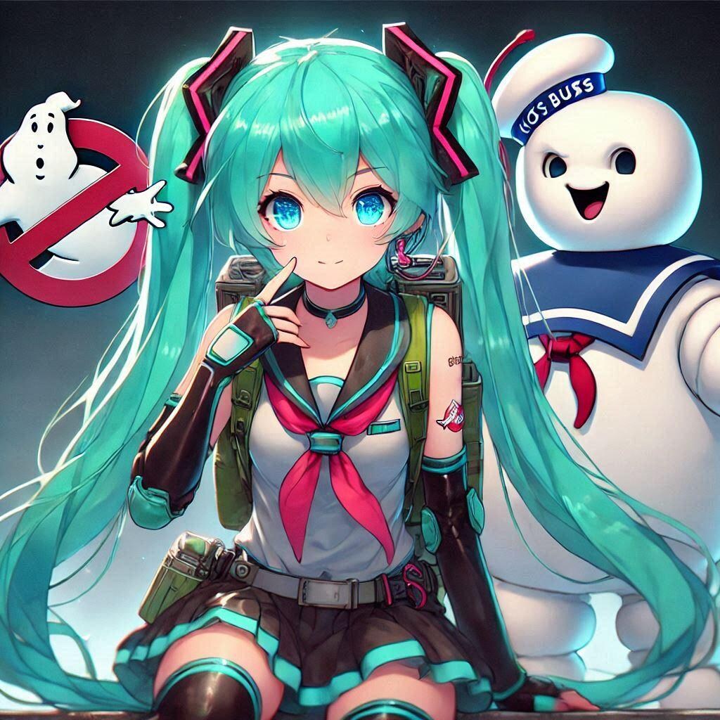 ゴーストバスターズと初音ミク