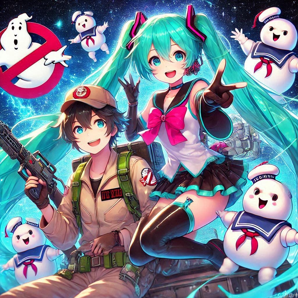 ゴーストバスターズと初音ミク