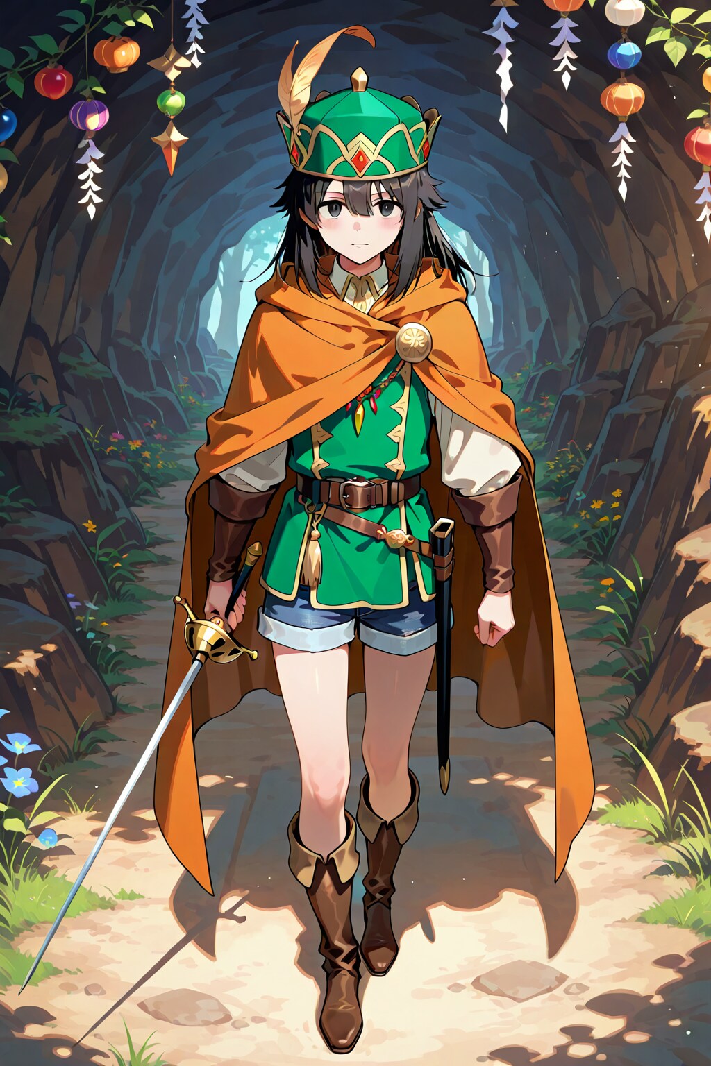 若い男性魔法戦士26.5.26-2 | の人気AIイラスト・グラビア