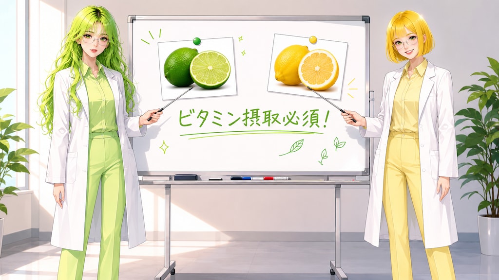 ニキビケアの日（ライム、レモン）