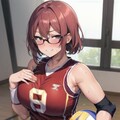 バレー部の眼鏡お姉さん 7枚目