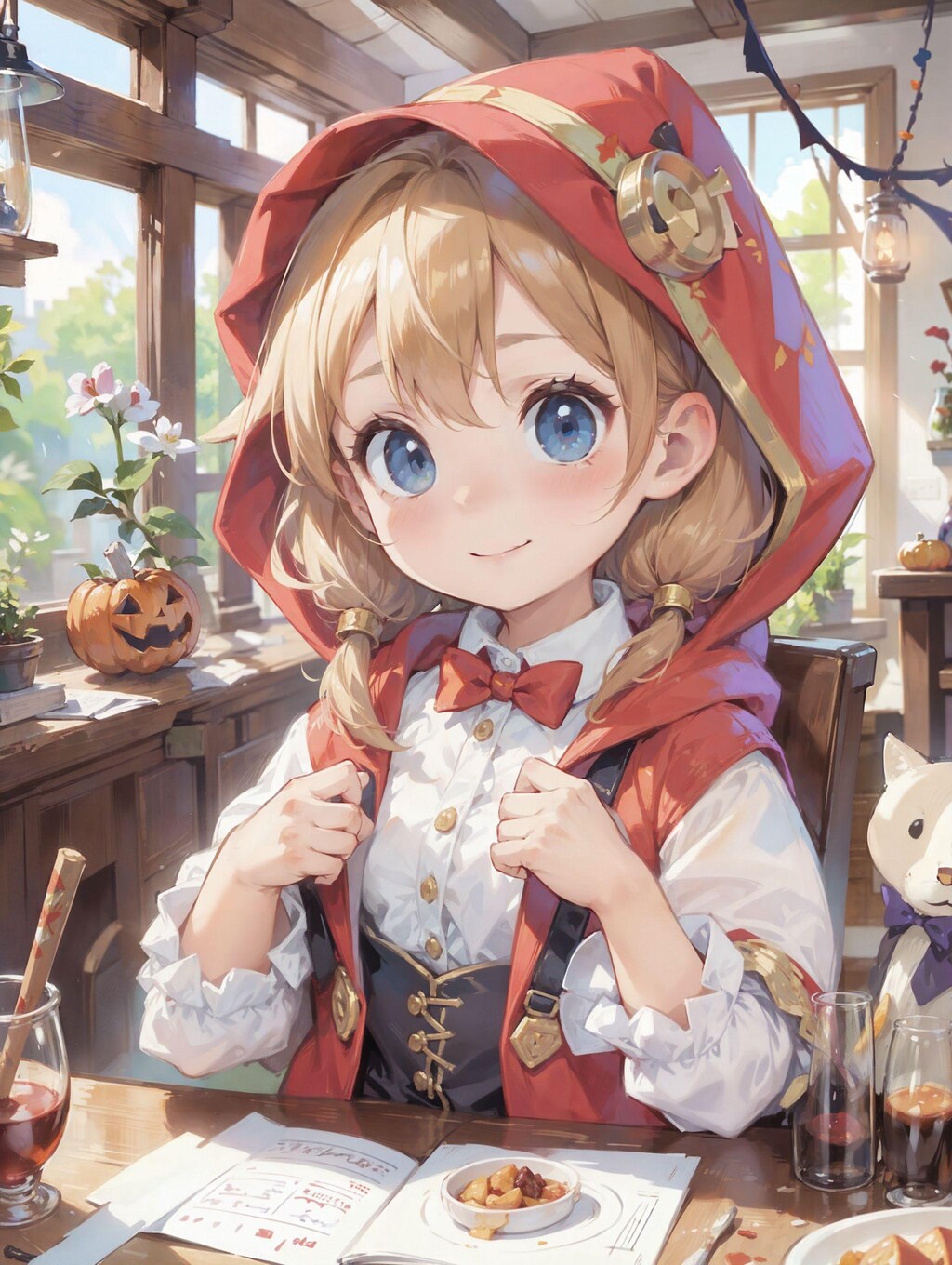 ハロウィン仮装パーティー♪（赤ずきん）