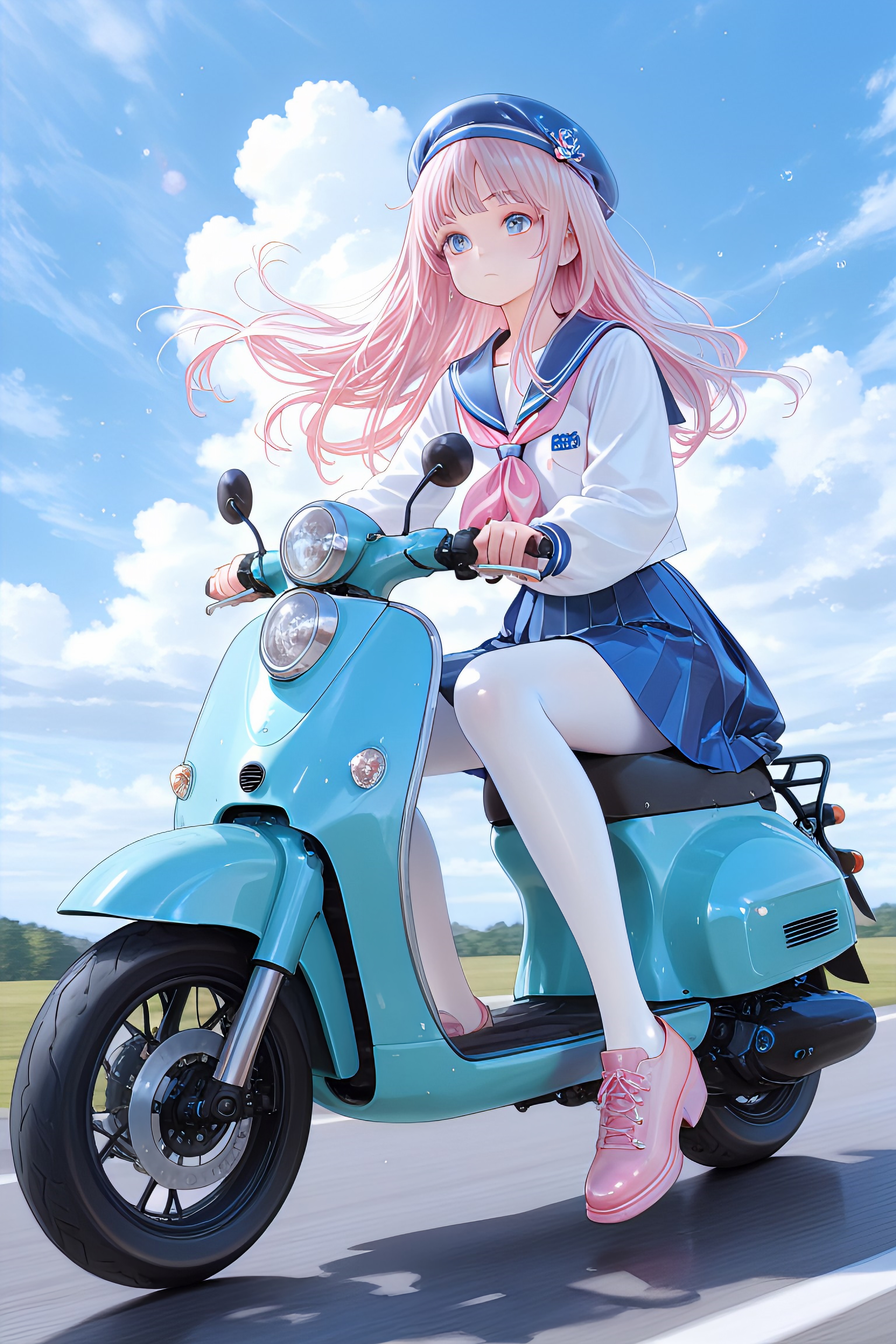 セーラー服の君 | の人気AIイラスト・グラビア