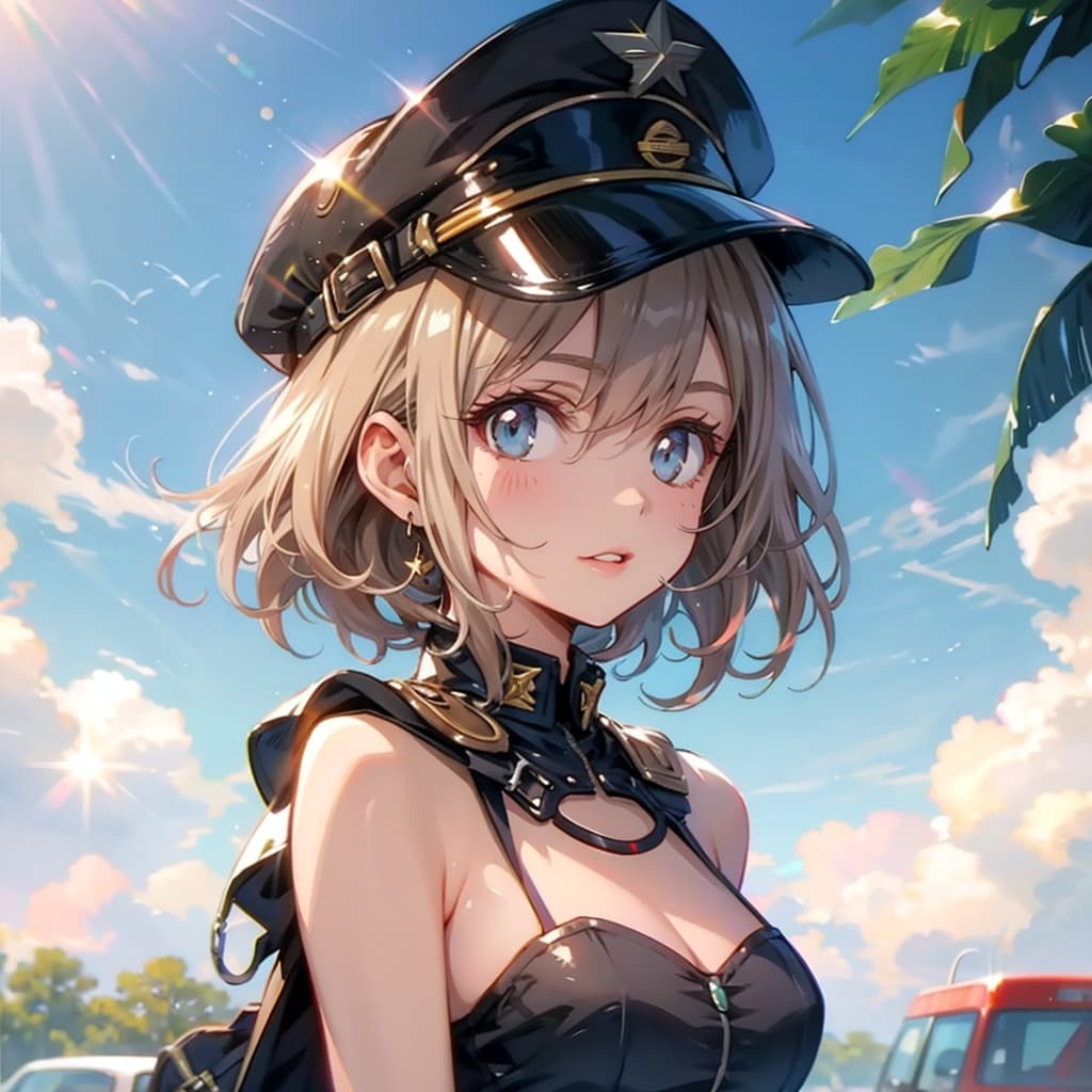 指揮官、露出多めでは？