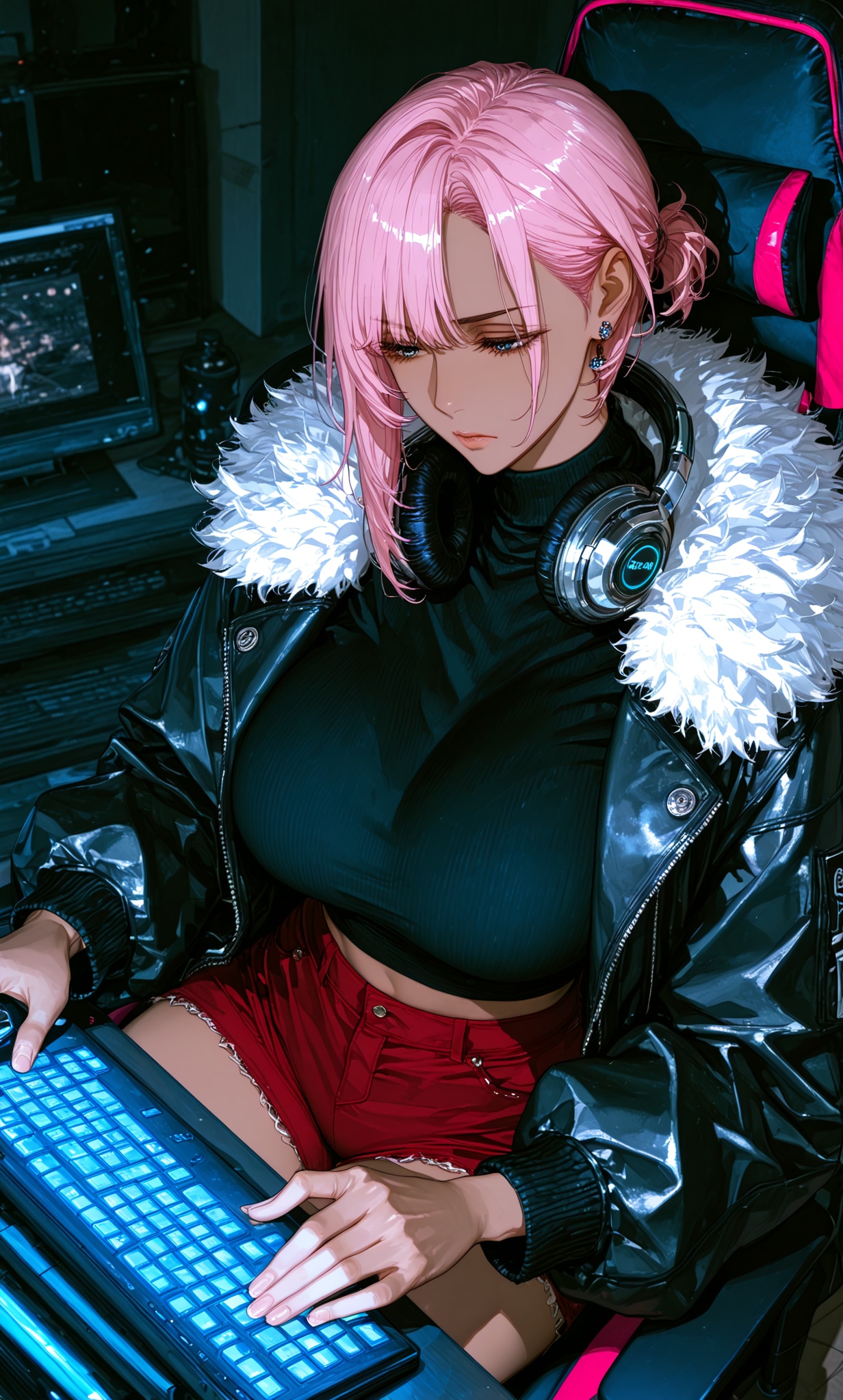 青光のキーバインド | の人気AIイラスト・グラビア