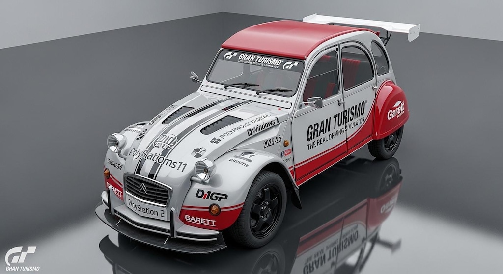 シトロエン2CVグランツーリスモプレゼントカー