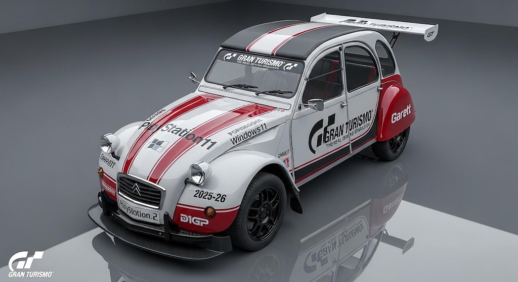 シトロエン2CVグランツーリスモプレゼントカー