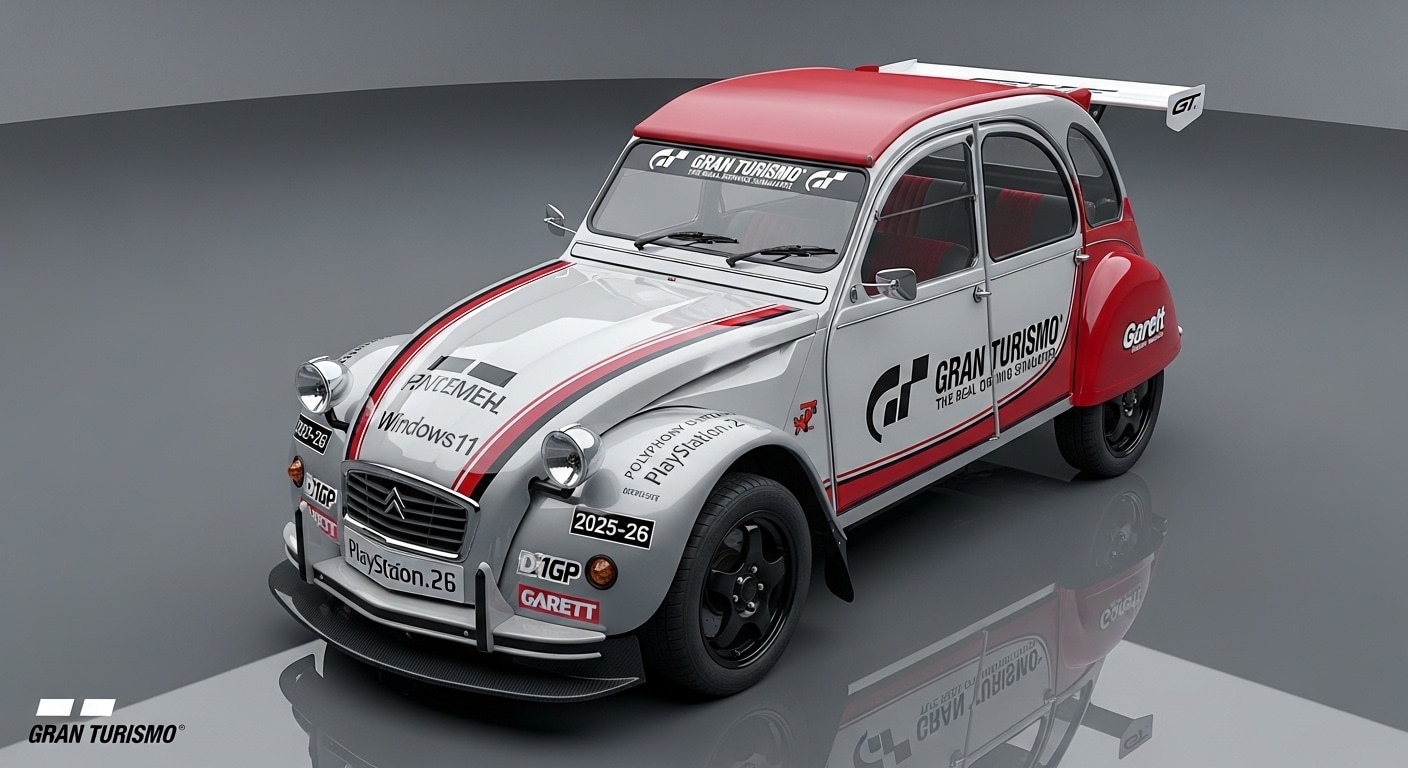 シトロエン2CVグランツーリスモプレゼントカー