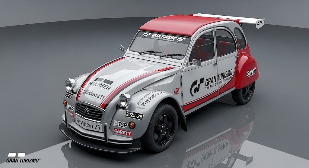 シトロエン2CVグランツーリスモプレゼントカー