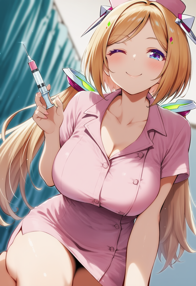 お注射の時間ですよ～♪（アキ・ローゼンタール）