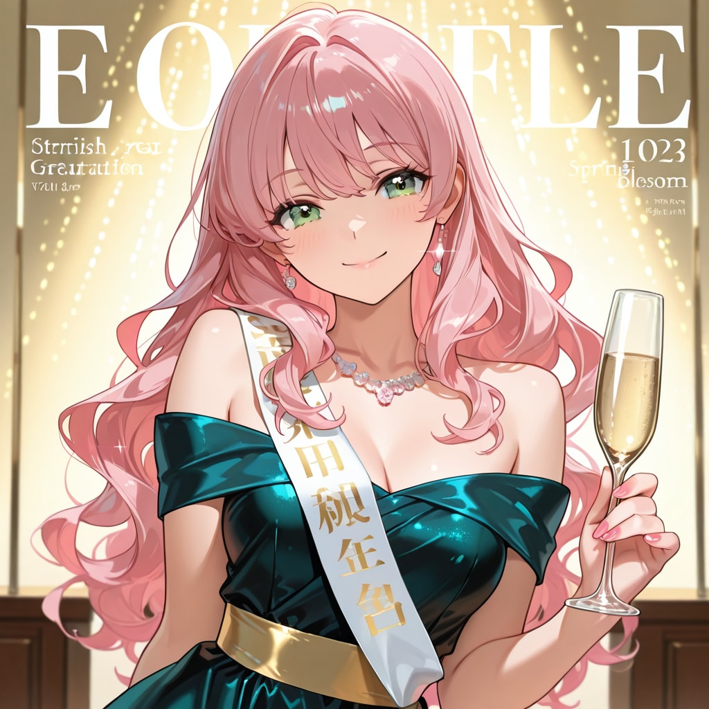 夜の卒業パーティー | の人気AIイラスト・グラビア