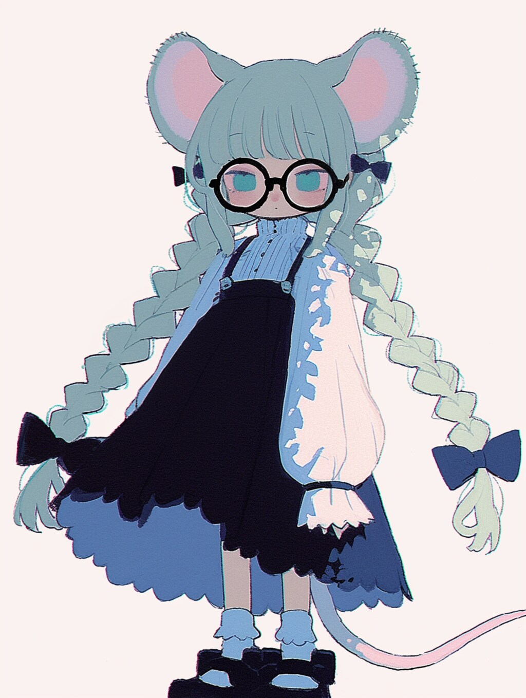 めがね×三つ編みは正義２