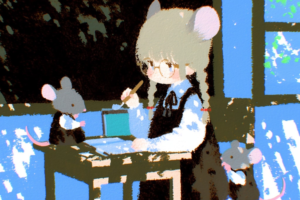 めがね×三つ編みは正義２