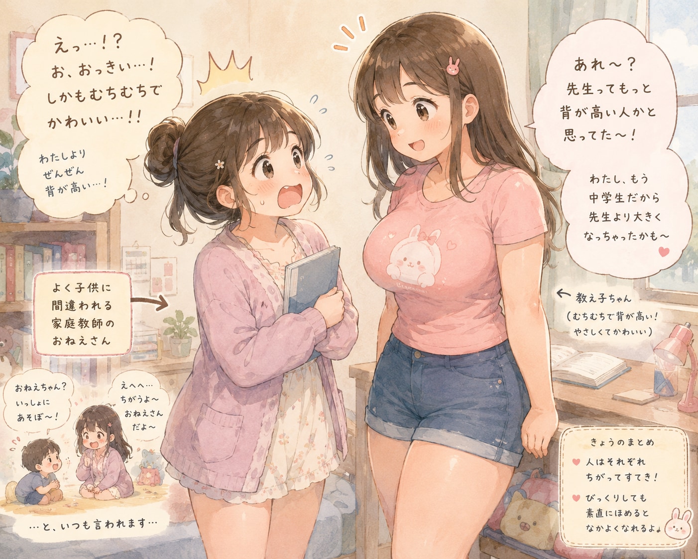 最近の子は…