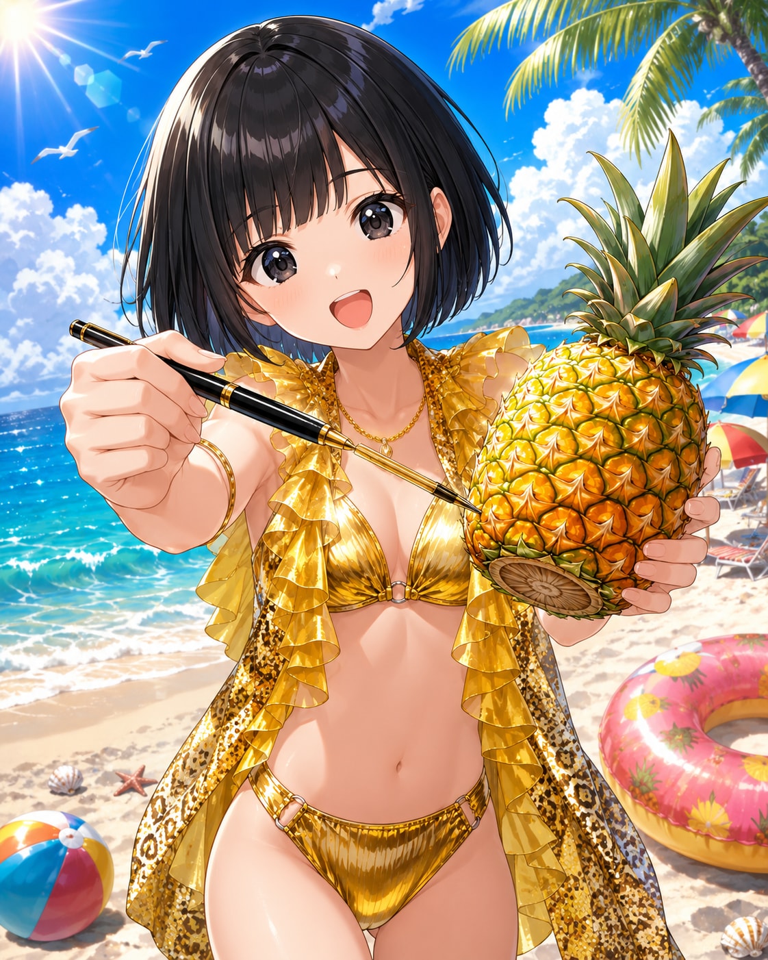 ペン　パイナッポー　アッポー　ペン