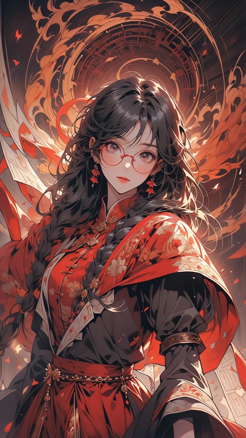 三つ編みメイリンさん