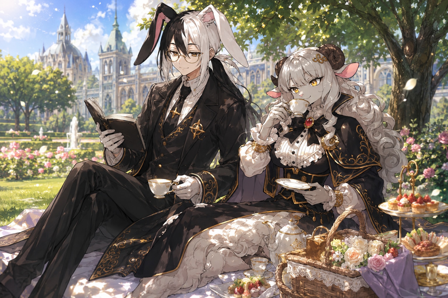 アフタヌーンピクニック -Afternoon picnic- | の人気AIイラスト・グラビア