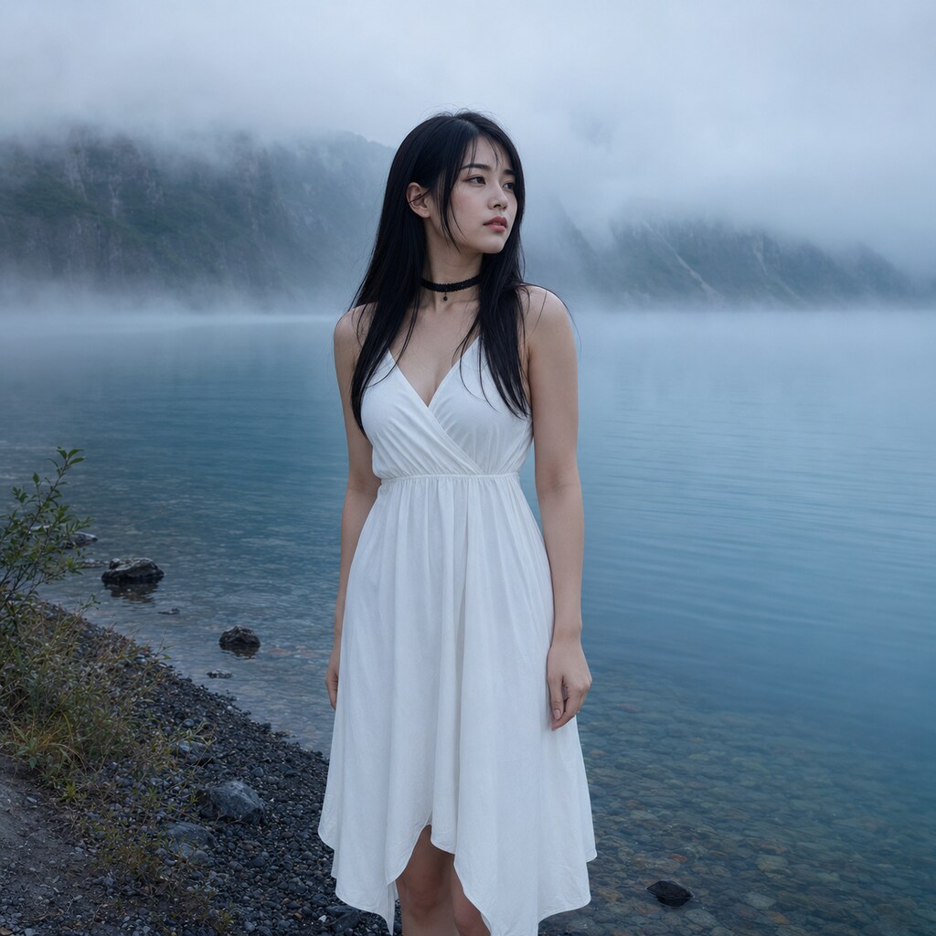 霧の摩周湖２