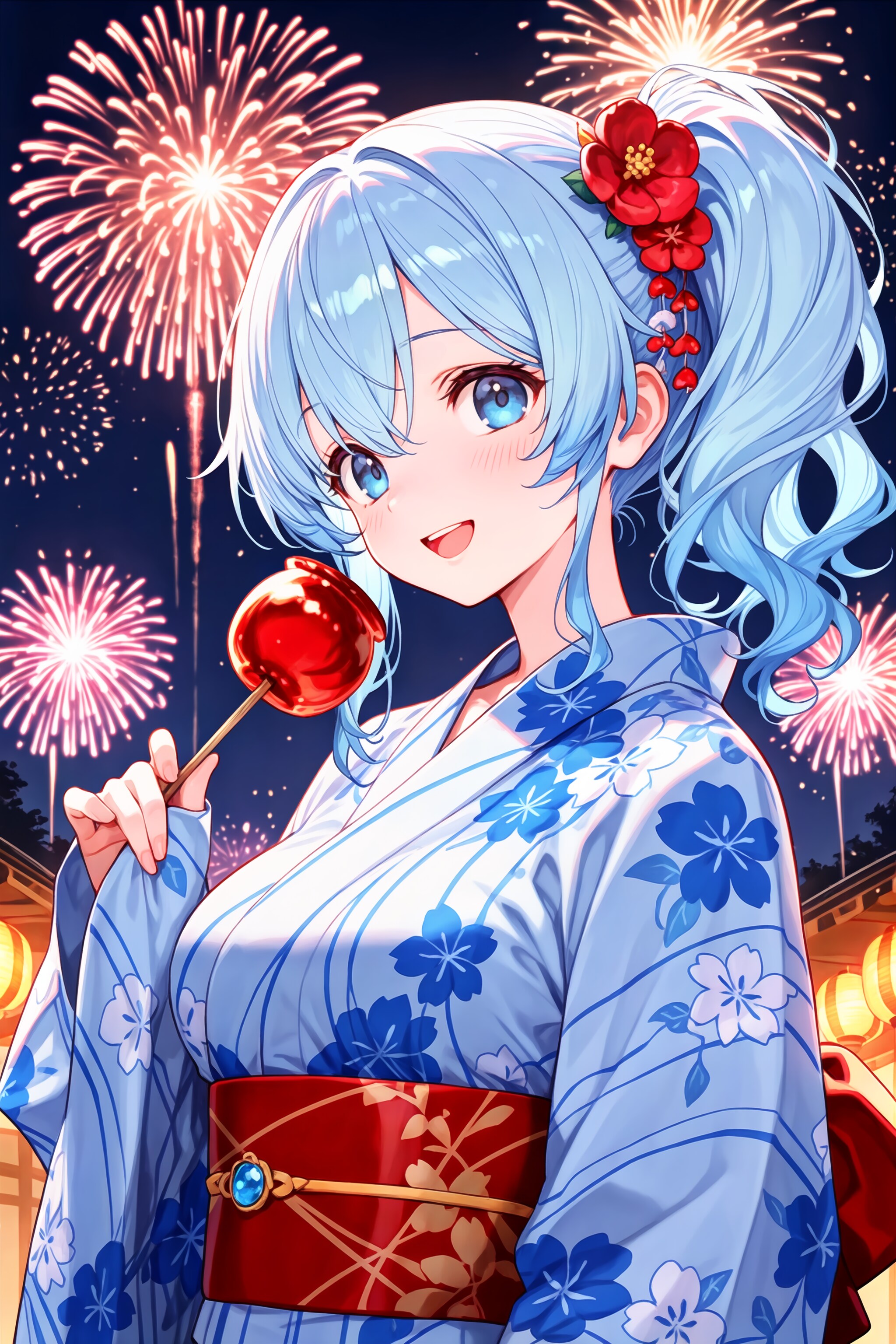 お祭り浴衣
