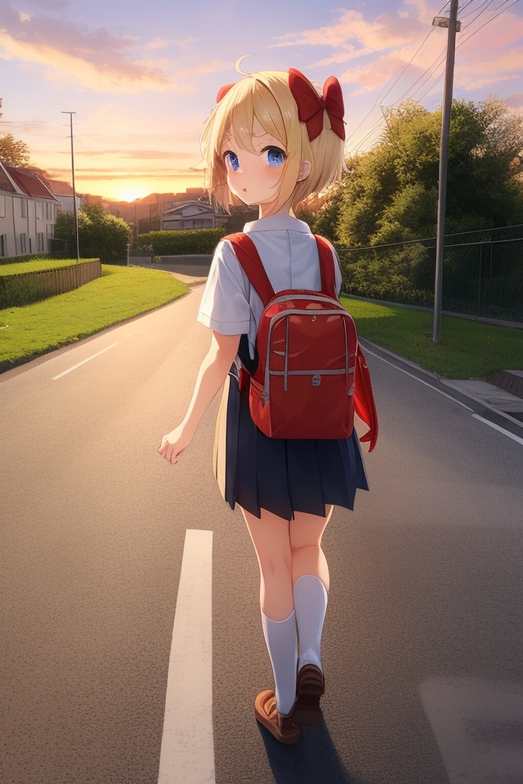 帰るけど・・・なに？