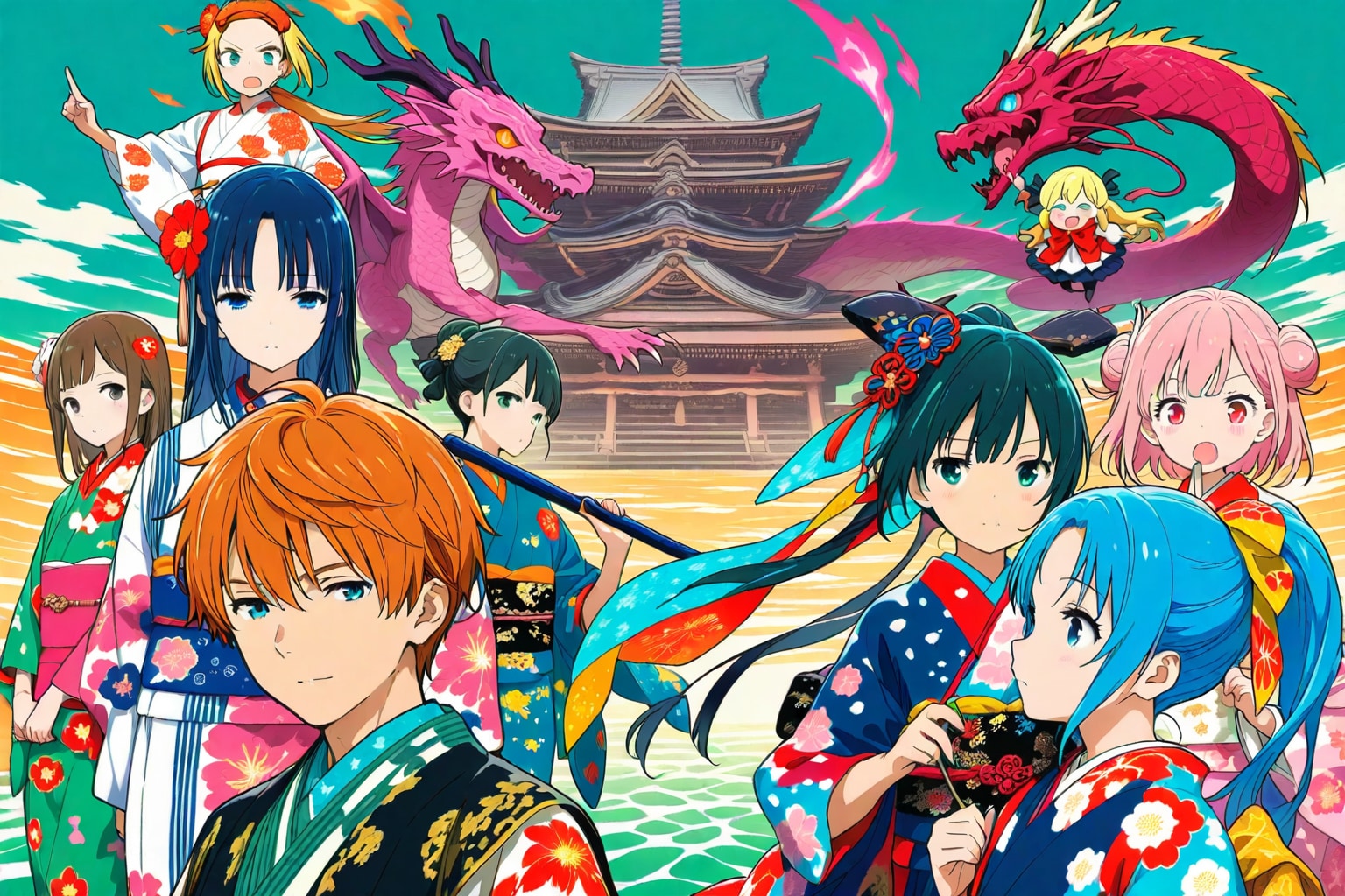 龍 | の人気AIイラスト・グラビア