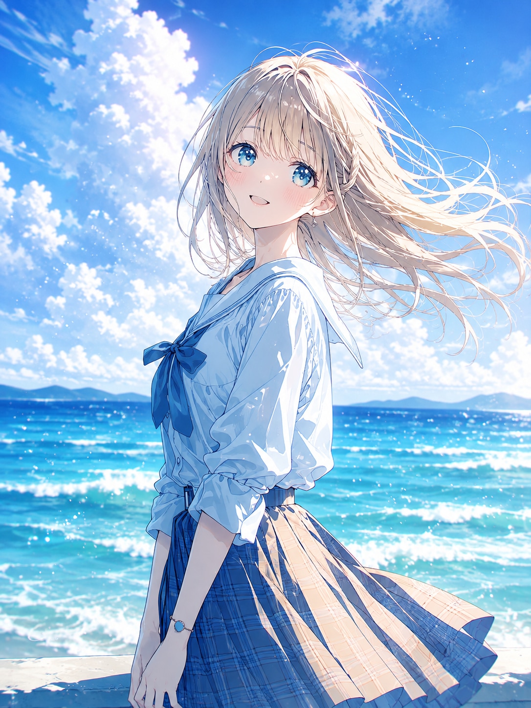 潮風にほどける夏