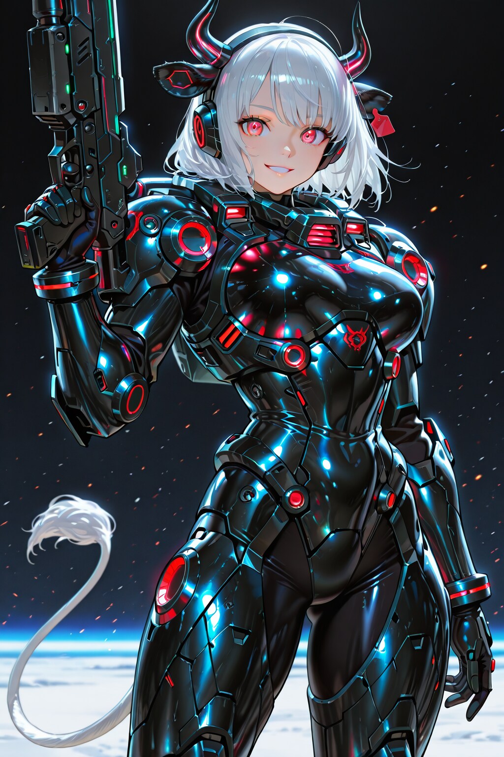 パワードスーツウシ娘