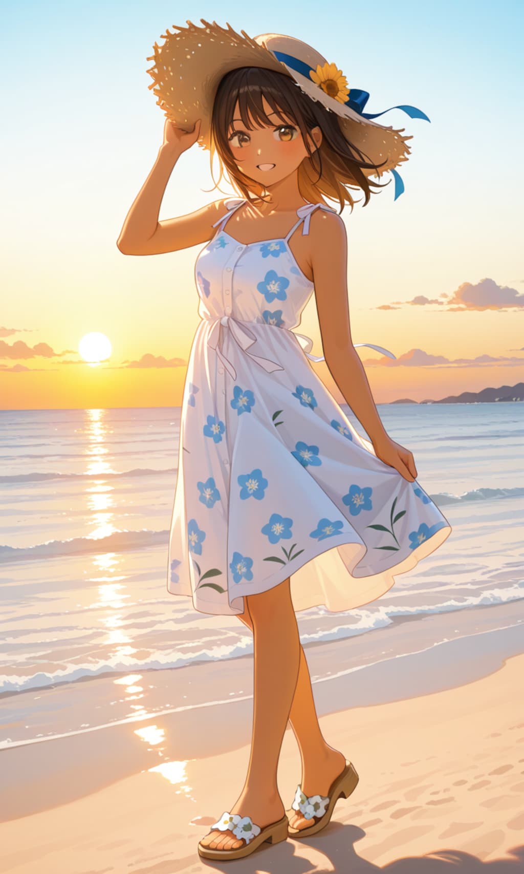 夏のコーディネート