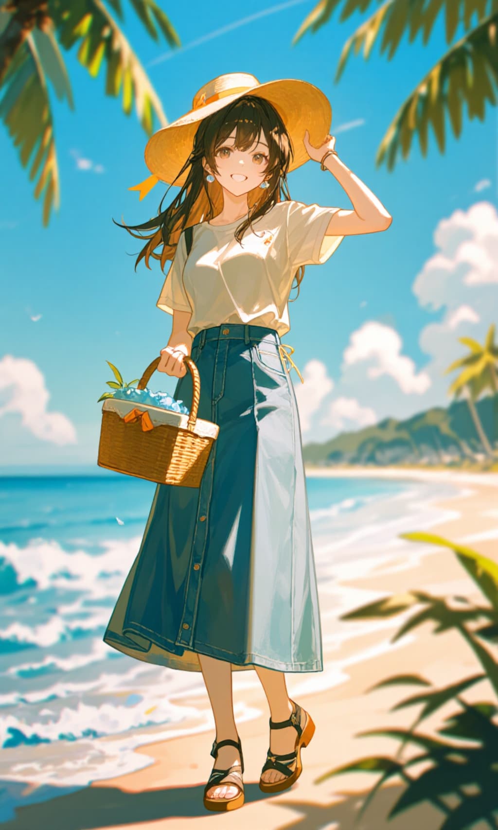 夏のコーディネート