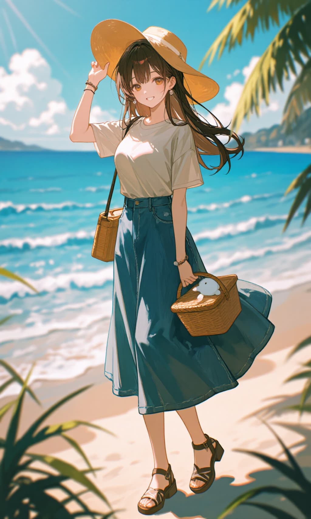 夏のコーディネート