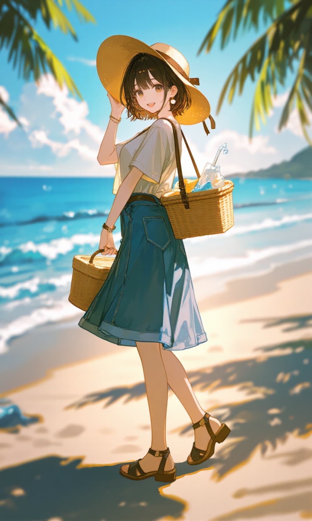 夏のコーディネート
