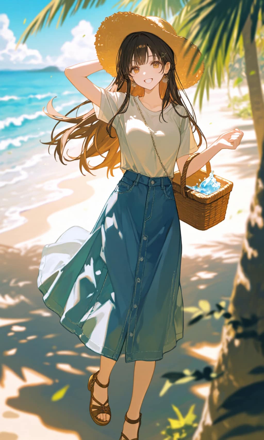 夏のコーディネート