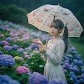 梅雨　あじさい 2枚目