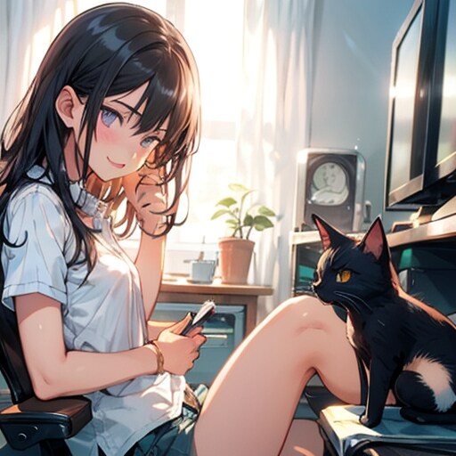 猫と男の娘