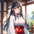 光沢エナメル巫女 5枚目