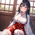 光沢エナメル巫女 4枚目