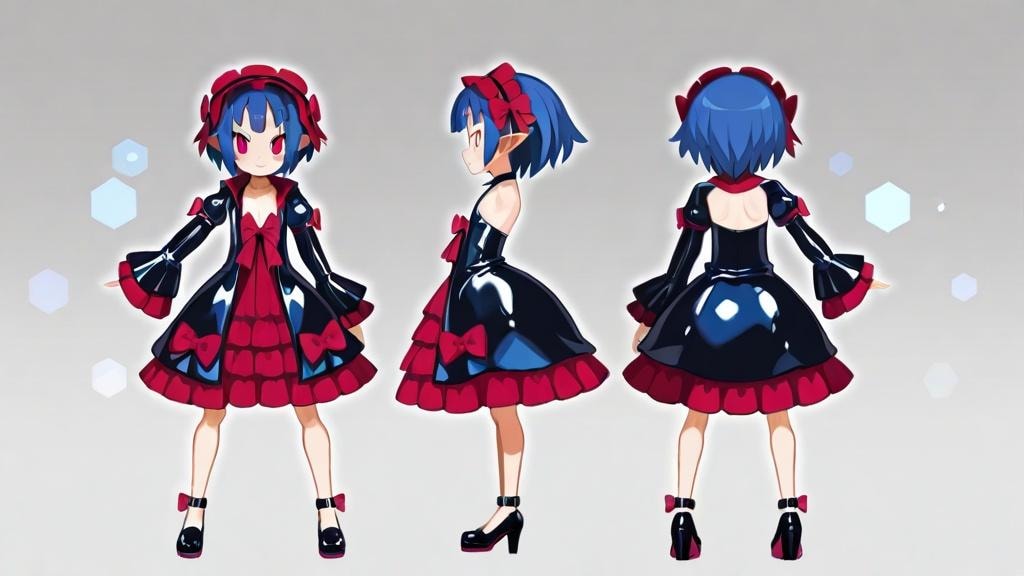 オリジナルキャラ　レオタード1