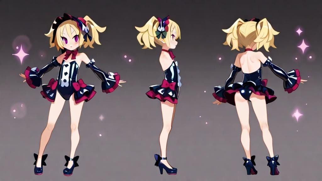 オリジナルキャラ　レオタード1